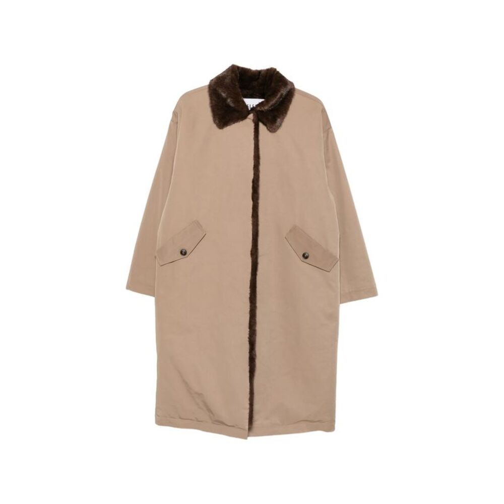 Eleh Neutrals Coats - Oversized Coats Women